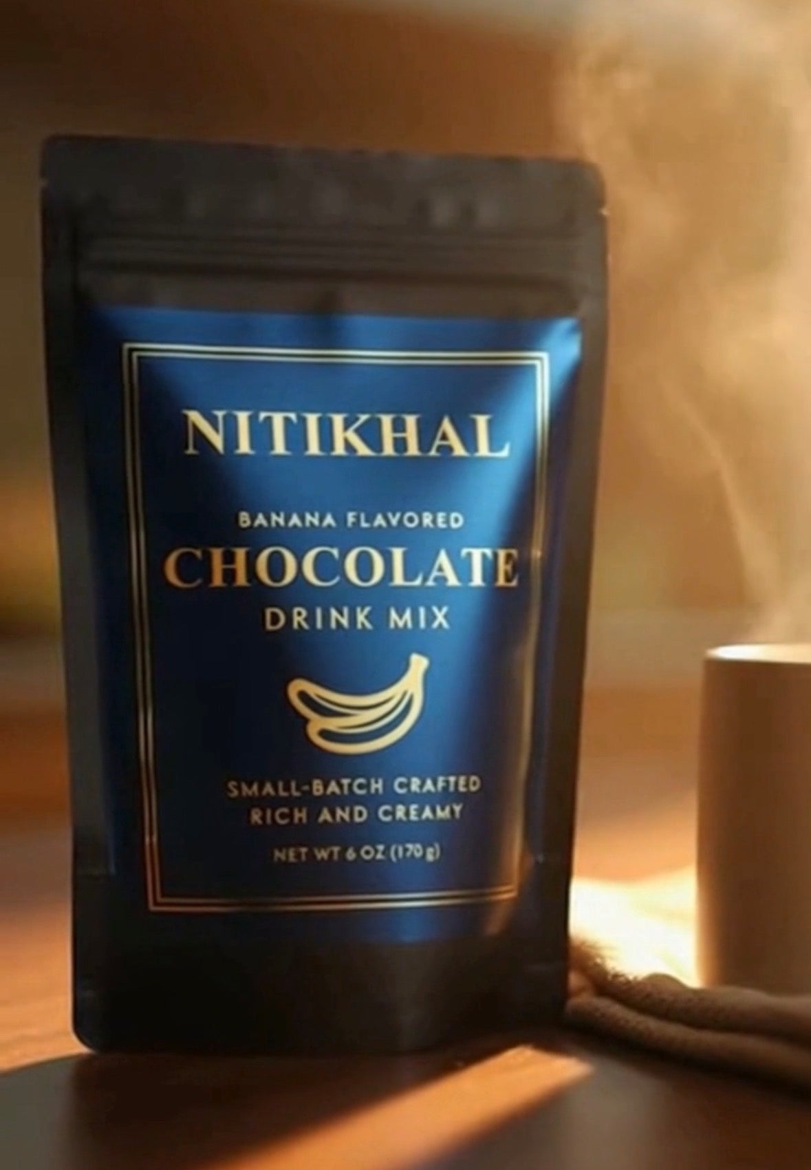 Nitikhal Flavored Chocolate Drink Mix - Banana