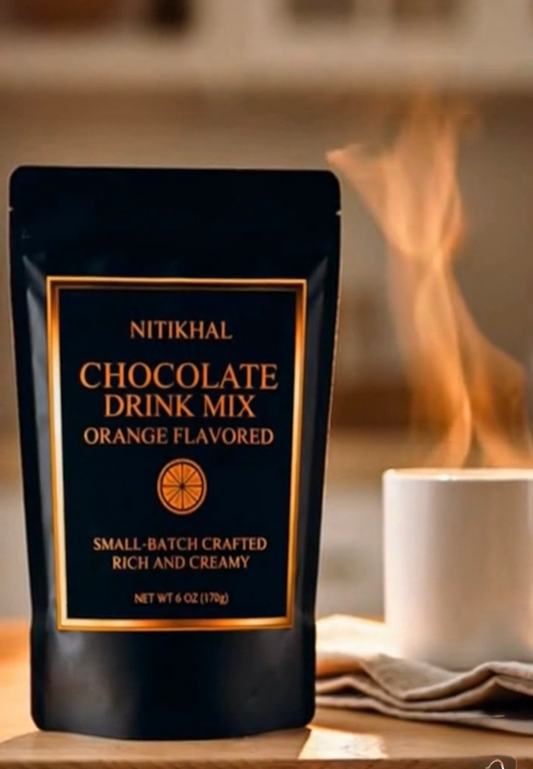 Nitikhal Flavored Chocolate Drink Mix - Orange