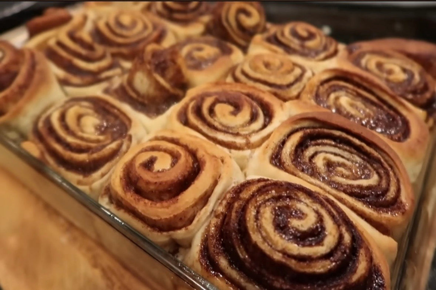 Bourbon-ish Cinnamon Rolls